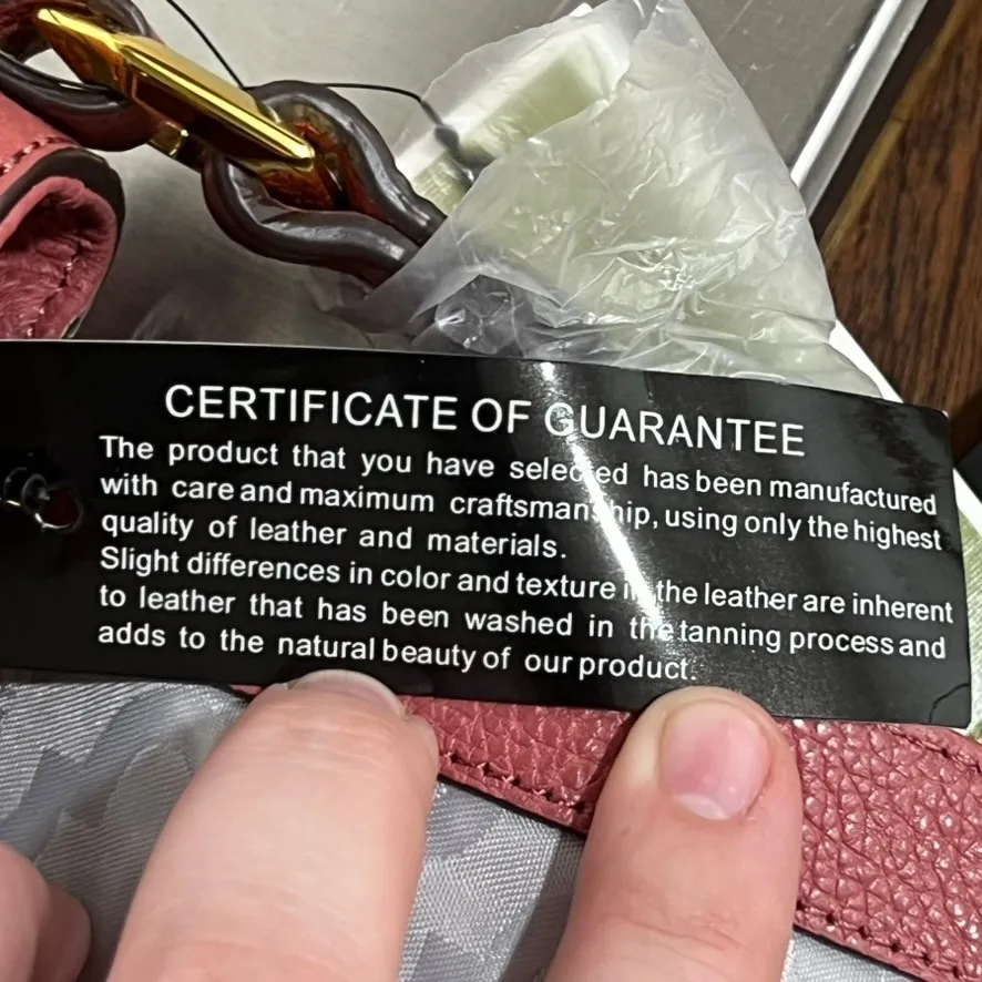 OrYany Burgundy Shoulder Bag NEW Leather Croc Tassel Crossbody Purse Flap - Image 12