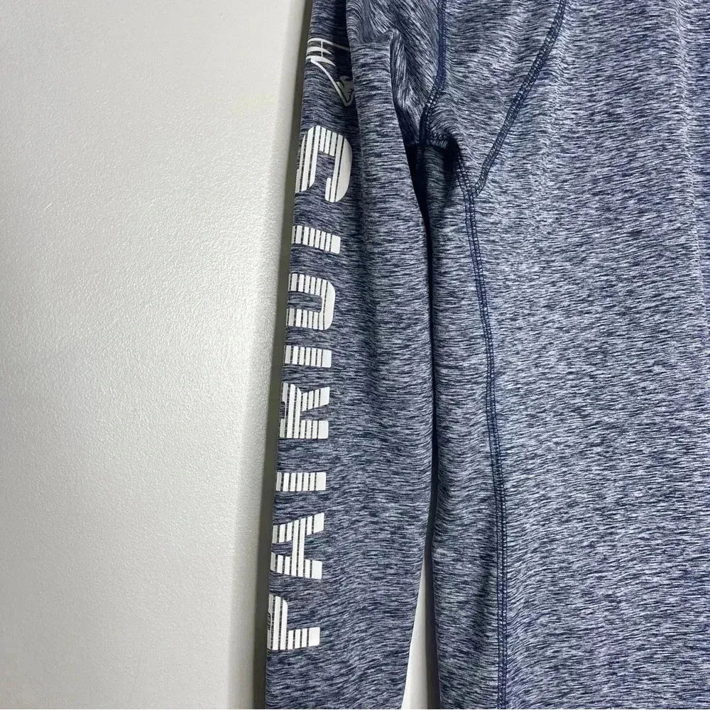 NFL Team New England Patriots Quarter Zip Pullover Size Small Women's - Image 3