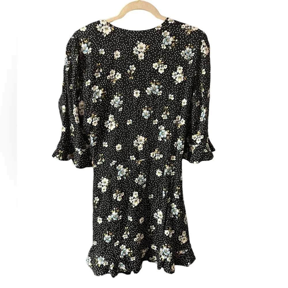 LOFT FLORAL WRAP STYLE ROMPER - Image 3