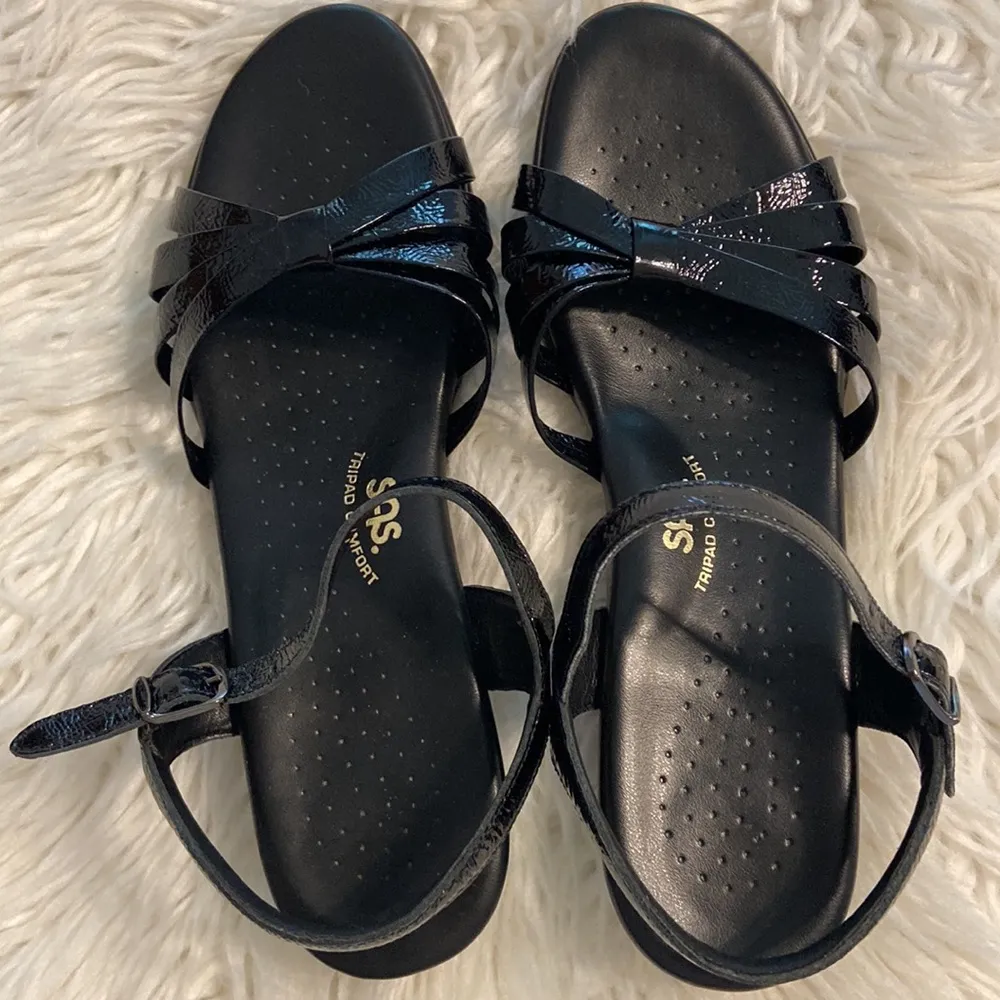 SAS Women's Black Sandals size 11 BNWOT see all photos - Image 4