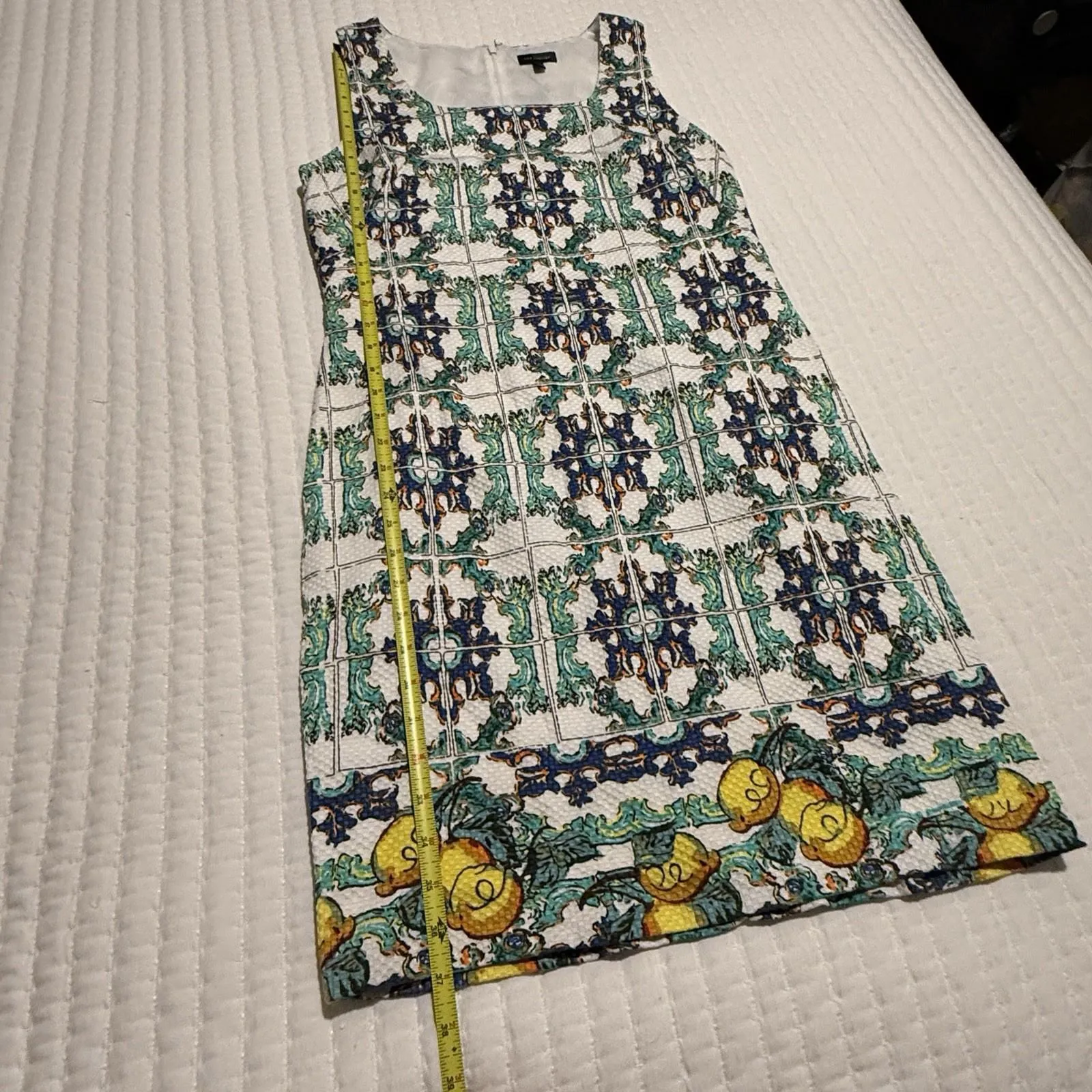 The Limited Multi Color Lemon Sheath Dress Sleeveless Sz 12 - Image 2