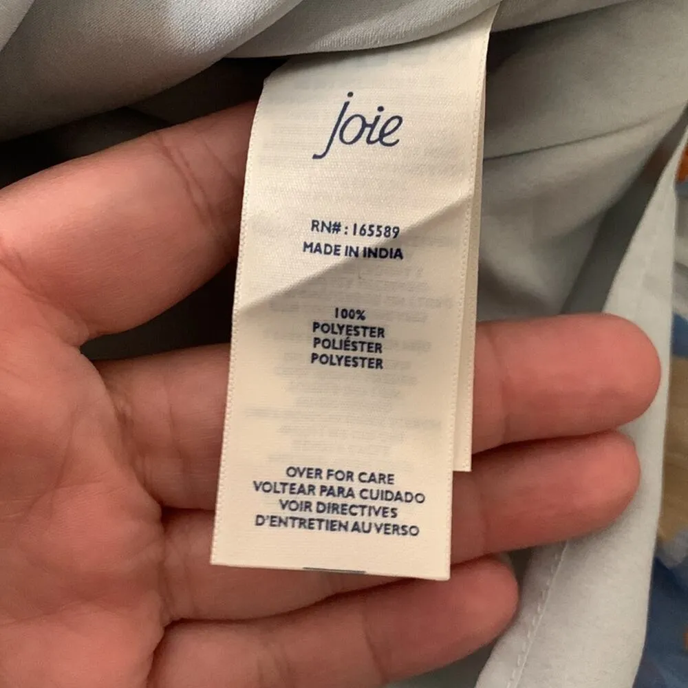 Joie womens size XL Printed floral maxi dress tiered cute casual modest fall wed - Image 11