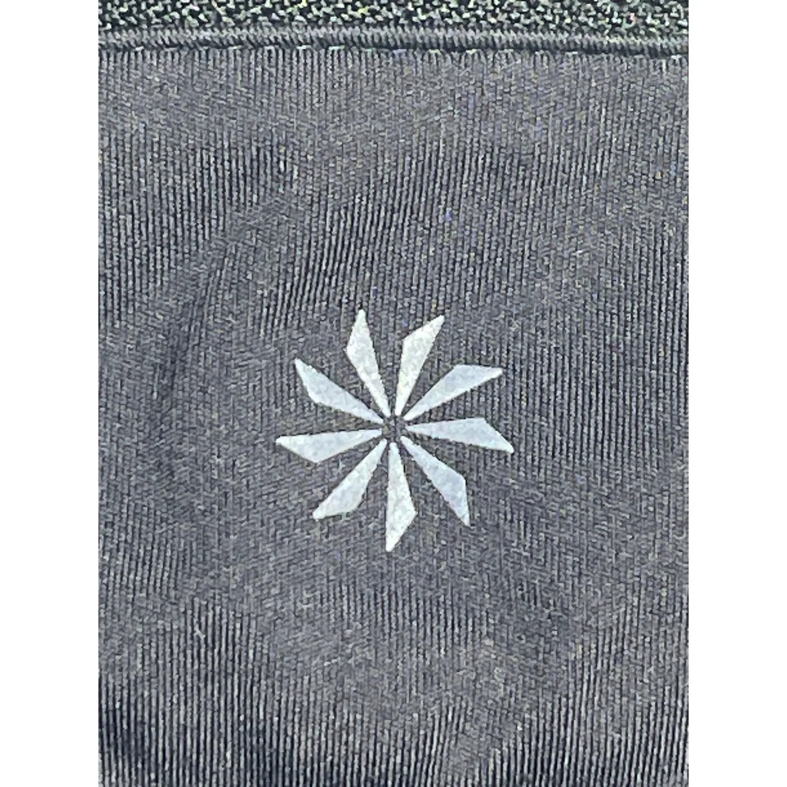 Athleta Run With It Women's Black Wide Leg High Rise Running Athletic Shorts S - Image 4