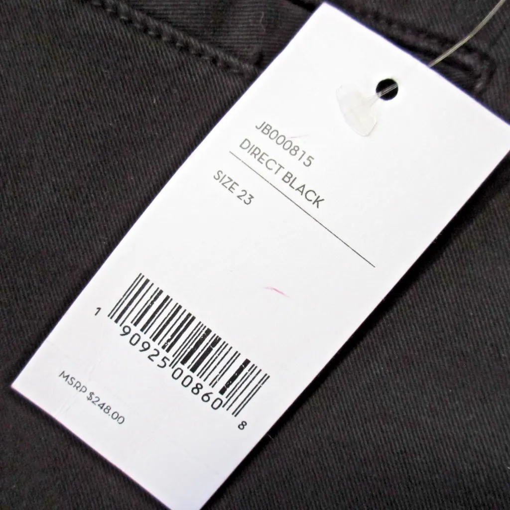 NWT J Brand Margho in Direct Black Utility Crop Stretch Twill Pants 23 - Image 5