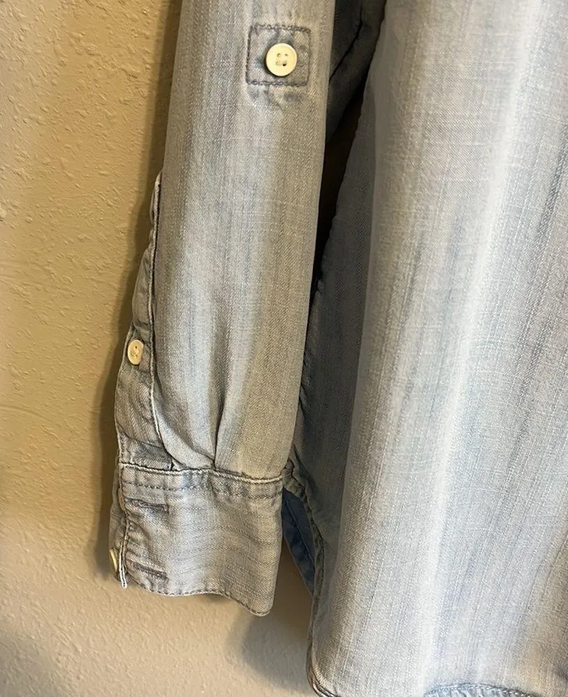 soft denim shirt Xs - Image 3