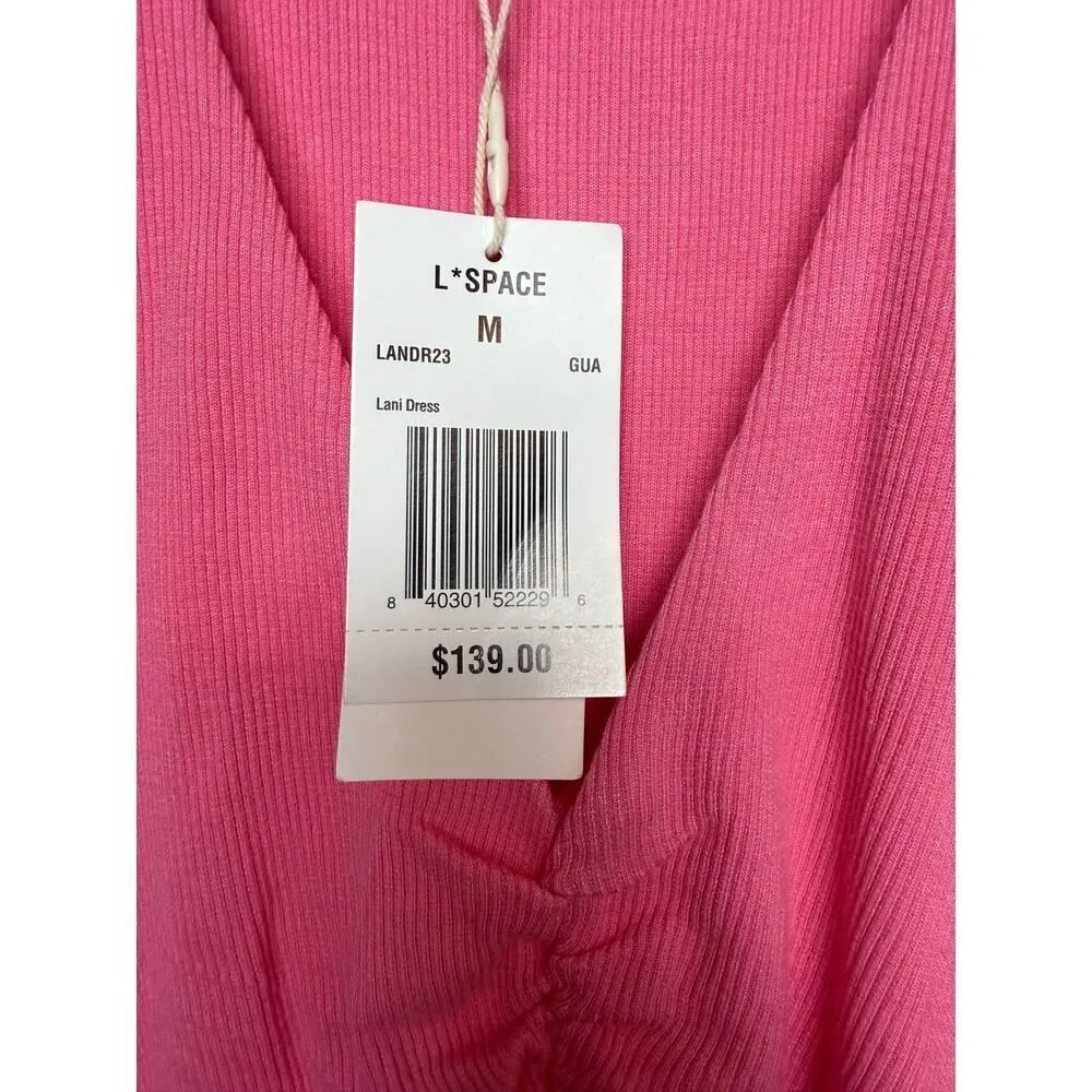 L*Space Lani Dress in Guava NWT Sz. M - Image 4