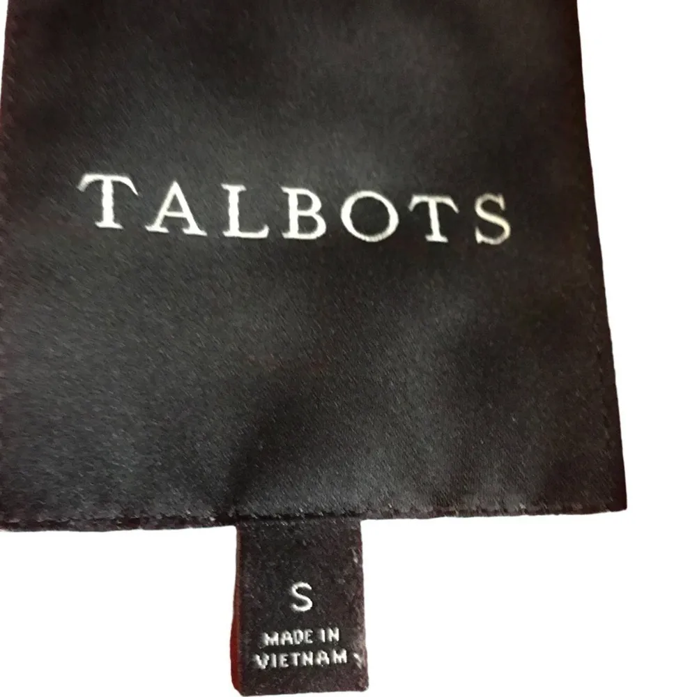 Talbots Burnt Orange Vest Size S - Image 6