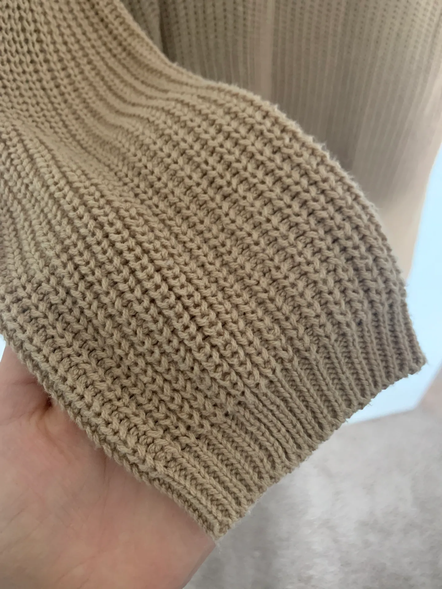 Brown Knit Sweater - Image 2