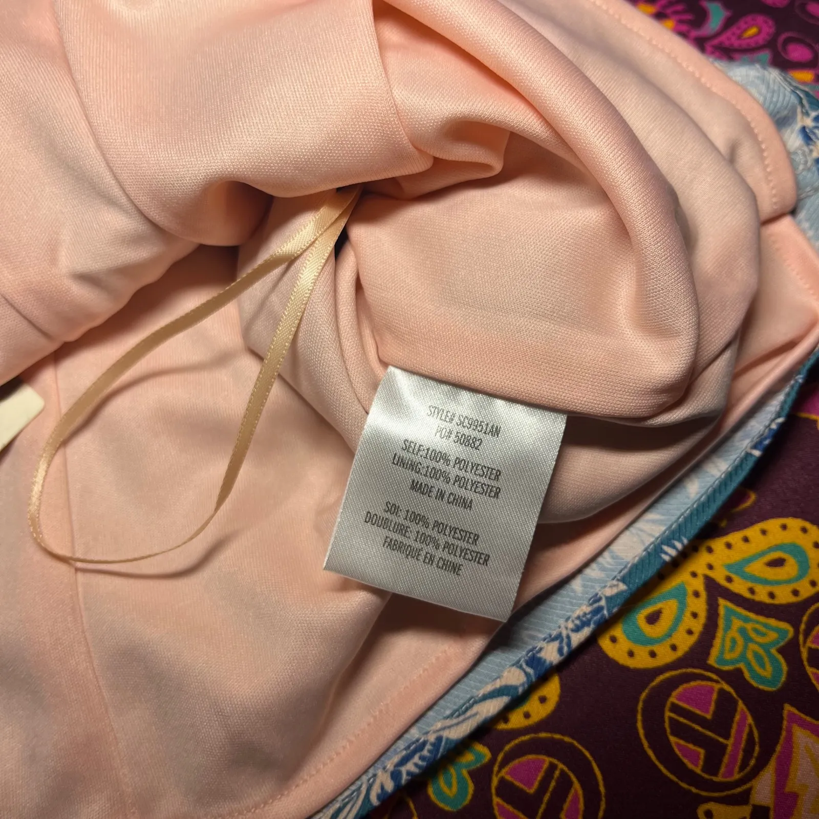 NWT Anthropologie Eva Franco Pink Floral Print Halter Neck Crop Top Size 8 Green - Image 7