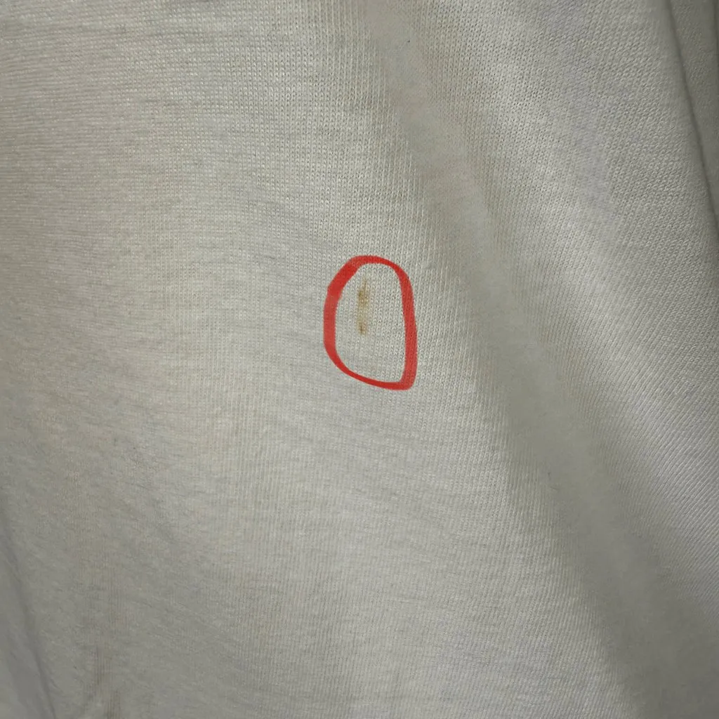 J. Crew The Collector Tee white short sleeve crewneck stretchy "Cheers" t-shirt - Image 9