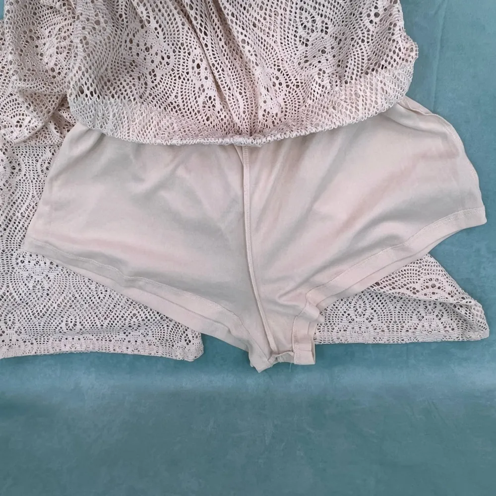 Ivory Lace Pants M 7-9 - Image 5