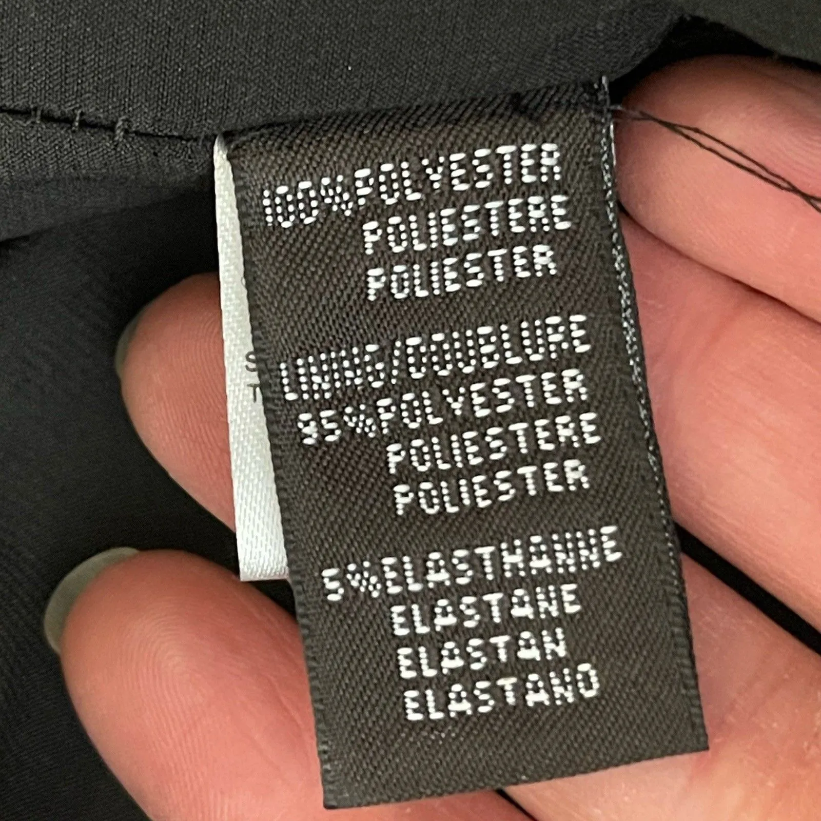 ANTIK‎ BATIK Sequin Pants Size XS 36 Black Night Out Holiday Party Glitz Glam - Image 5