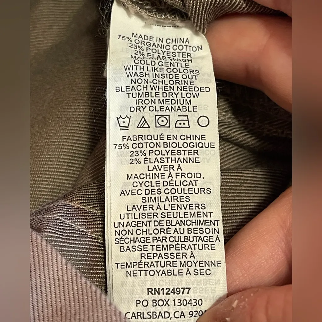 Prana Women’s Trailmixer Pants Stretchy Organic Cotton Outdoor Gorpcore Skinny - Image 12