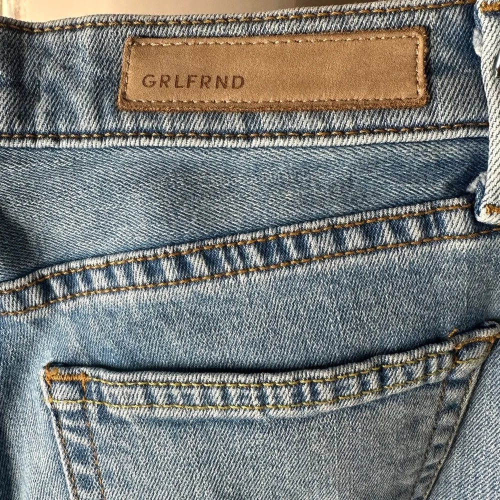 GRLFRND Karolina High Rise Slim Skinny Jean On The Run Size 24 - Image 7