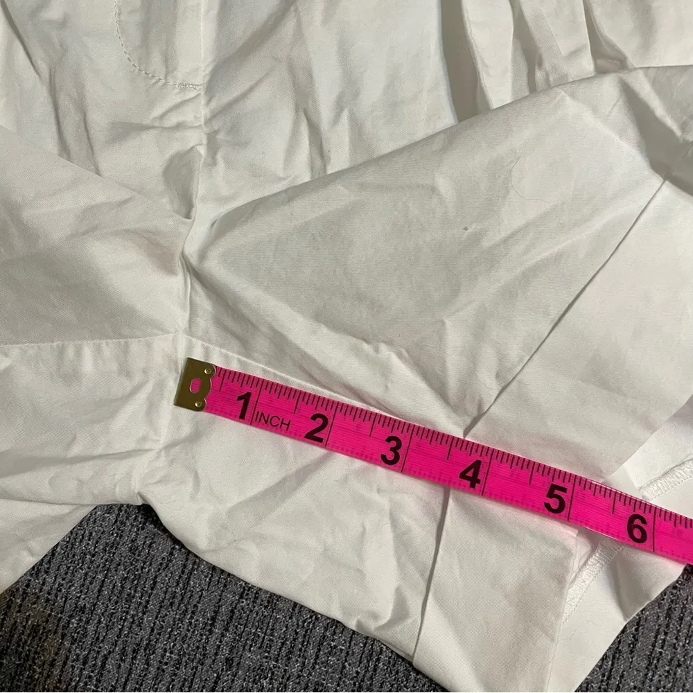 Michael Kors Women’s White Shorts Size 10 - Image 14