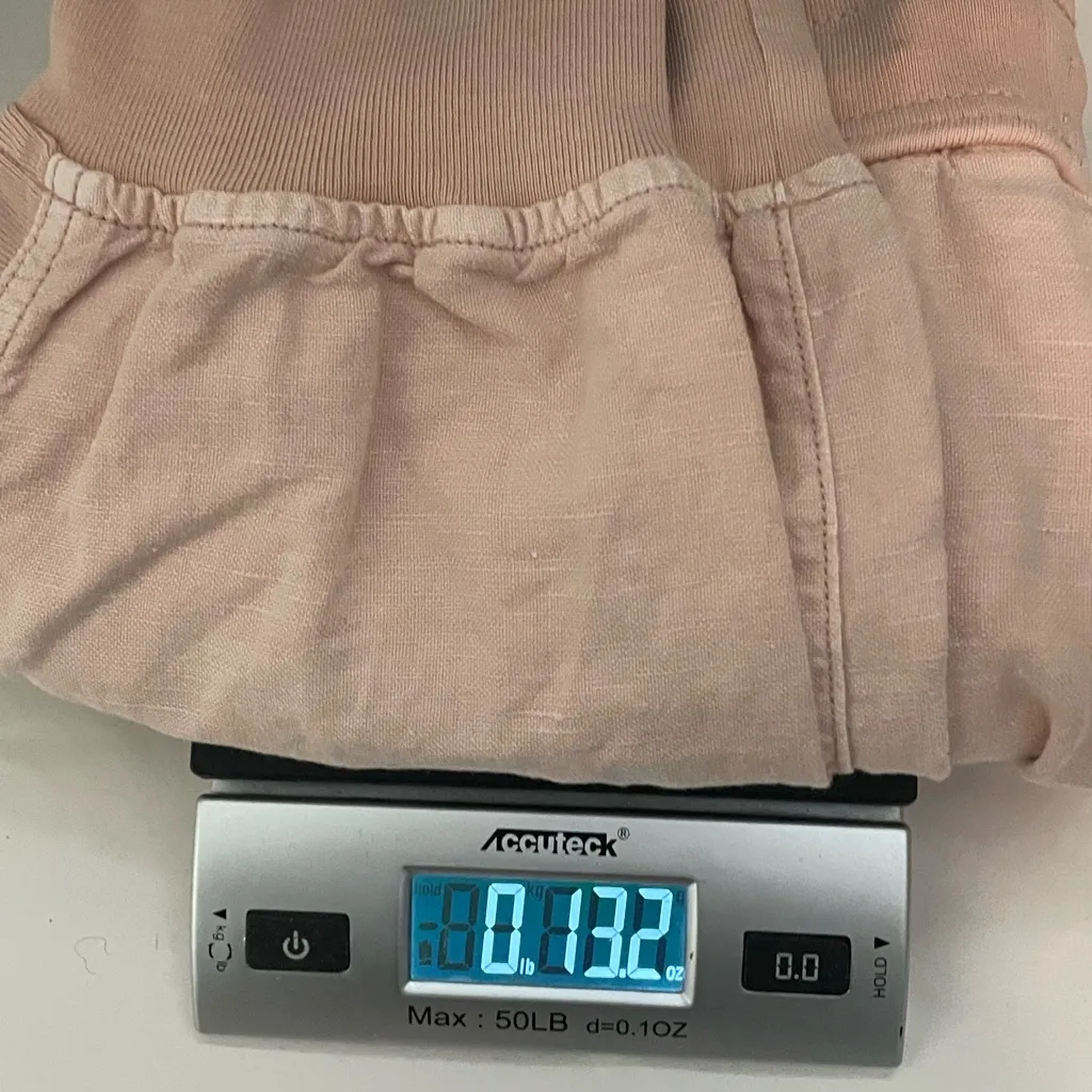 GAP Light pink linen‎ blend Jogger Pants MEDIUM - Image 8