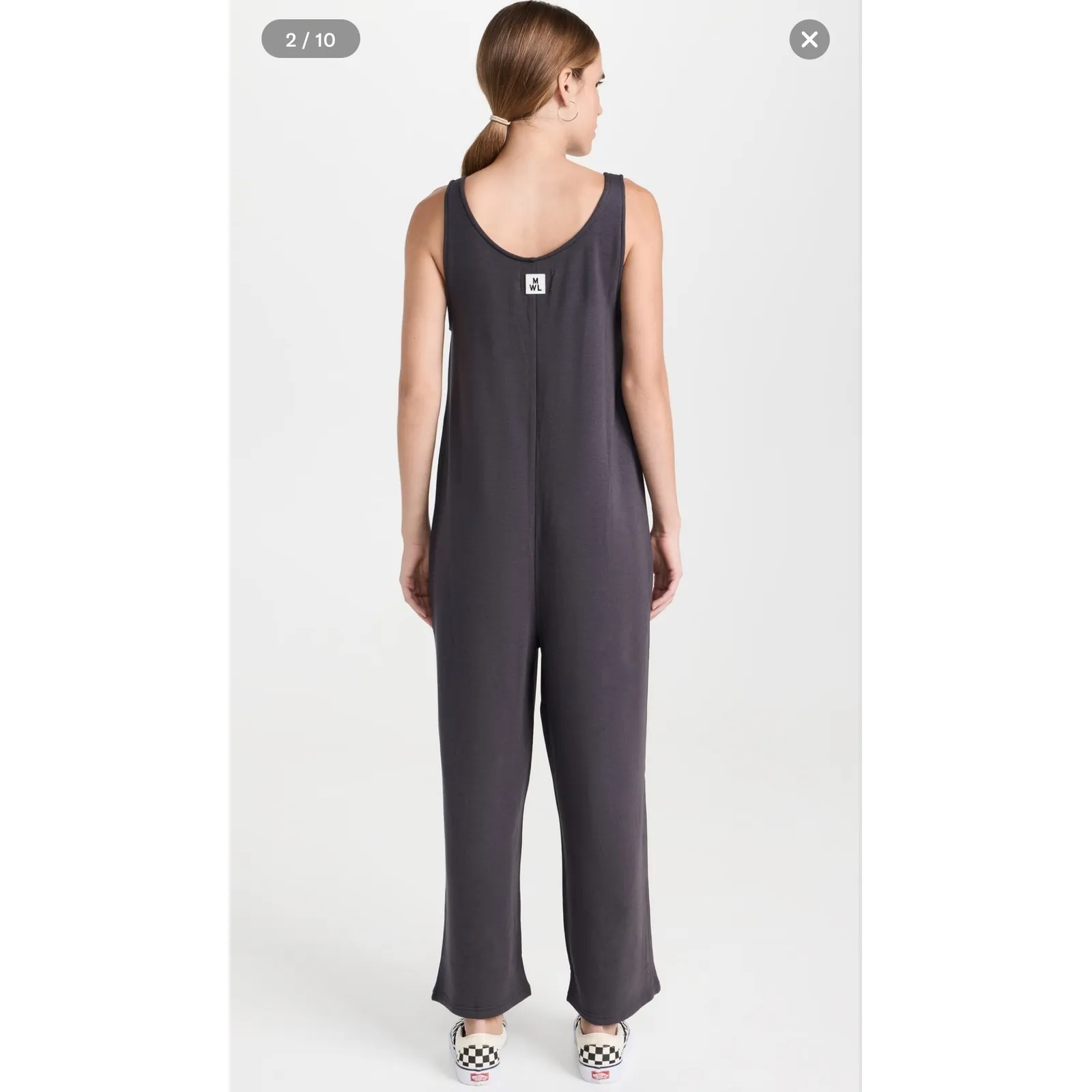 Madewell Dark Grey The Broadway Jumpsuit - Image 9