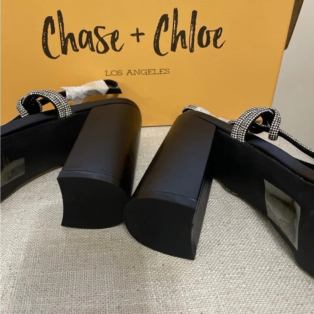 Chase & Chloe Los Angeles size 9 Block Heels - Image 4