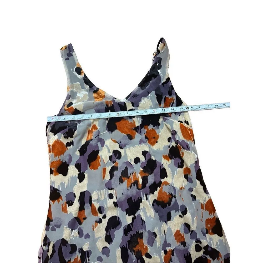 Cabi Radiant Velvet Burnout Mini Dress Floral Sz XS - Image 8