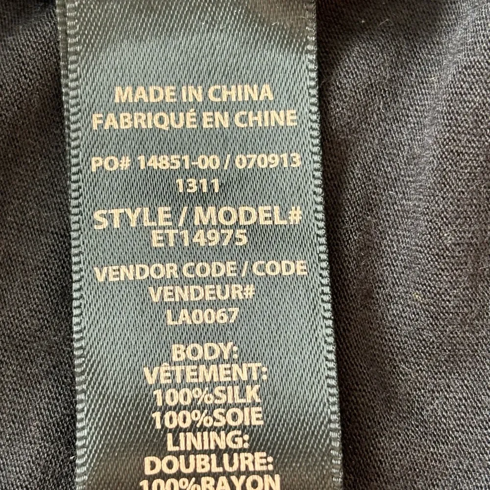 Sleeveless Red/Pink w Black Sequin Trim Size M - Image 10