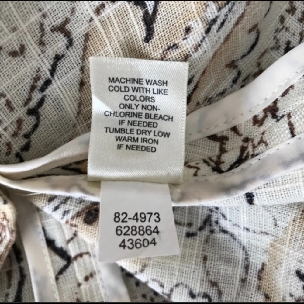 J. Jill Linen Blend Floral Print Jacket - Image 5