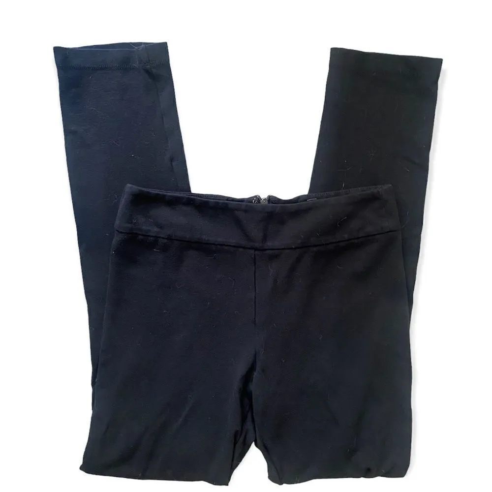 BCBGMaxazria SZ M thick black leggings - Image 2