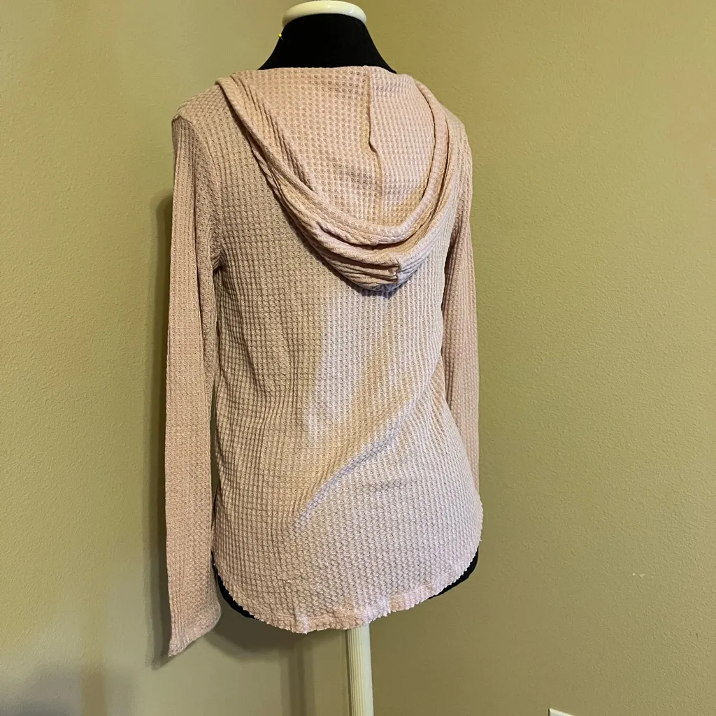 ❤️ Forever 21 waffle knit hoodie shirt - Image 2