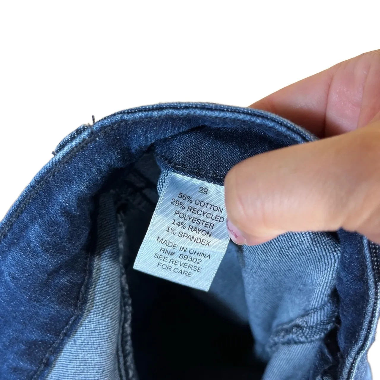 Altar'd State Blue Front Seam Detail Denim Flared Jeans‎ Size 28 - Image 8