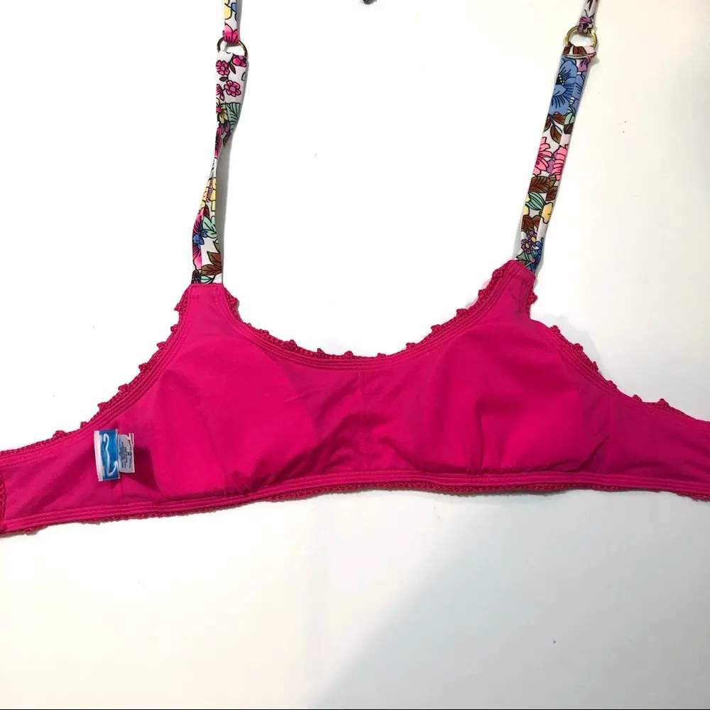 California Waves Crochet Bralette Swim Top - Image 4