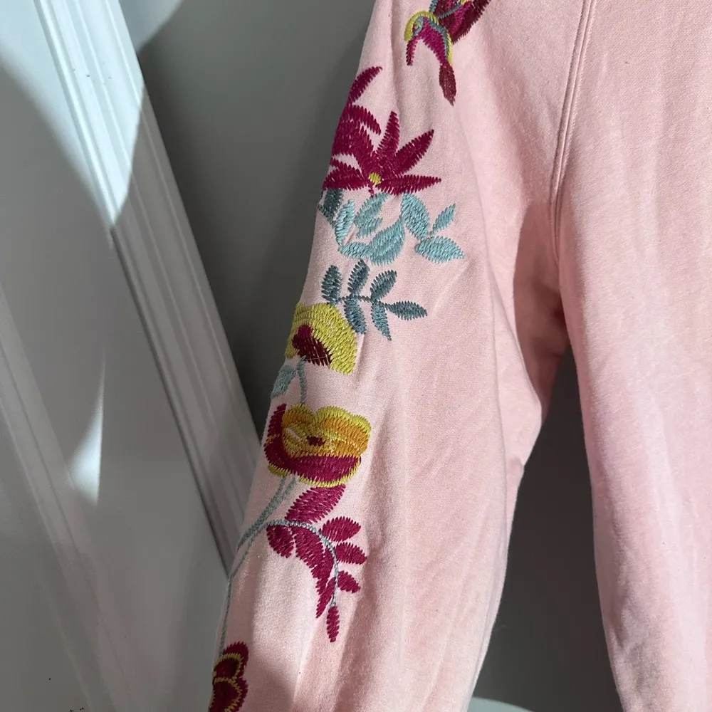 Matilda Jane Pink Embellished Puff Sleeve Sweatshirt - Image 3