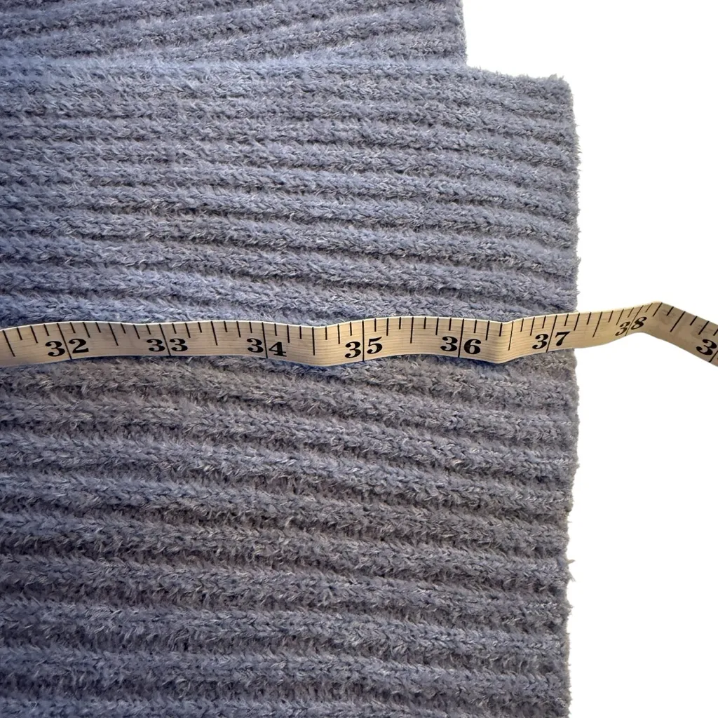 Chico's Cozy Wrap Sweater Blue L/XL Soft Warm Winter Cool Weather Snow Stretch - Image 10