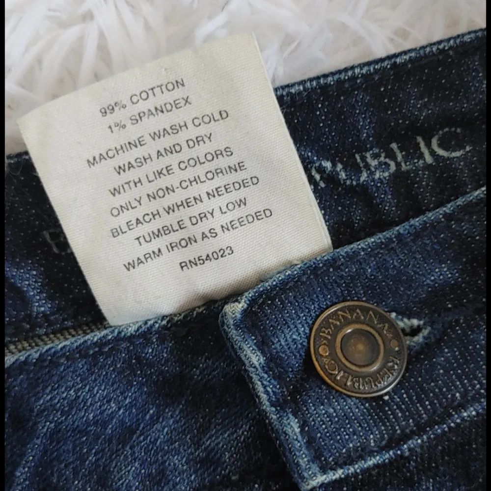 Banana Republic Stretch Denim Jean Skirt - Image 6