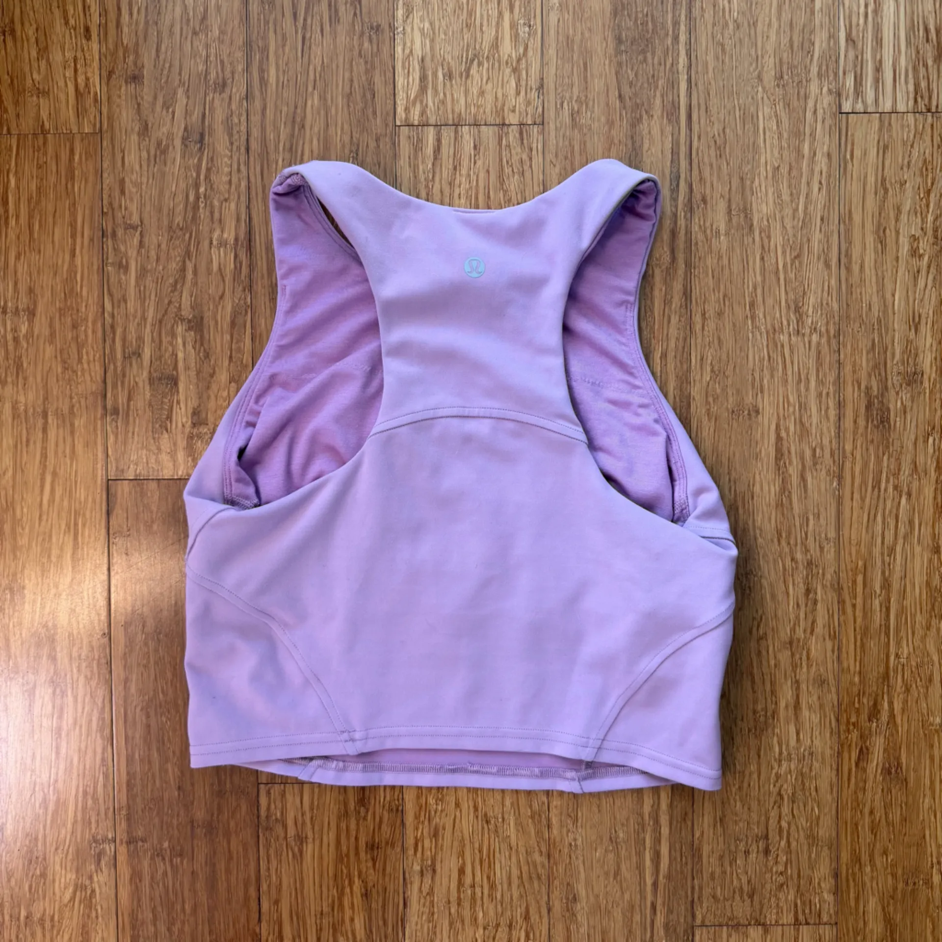 Lululemon Invigorate Training Tank Top in Jubilee Womens Size 6 athletic bra - Image 4