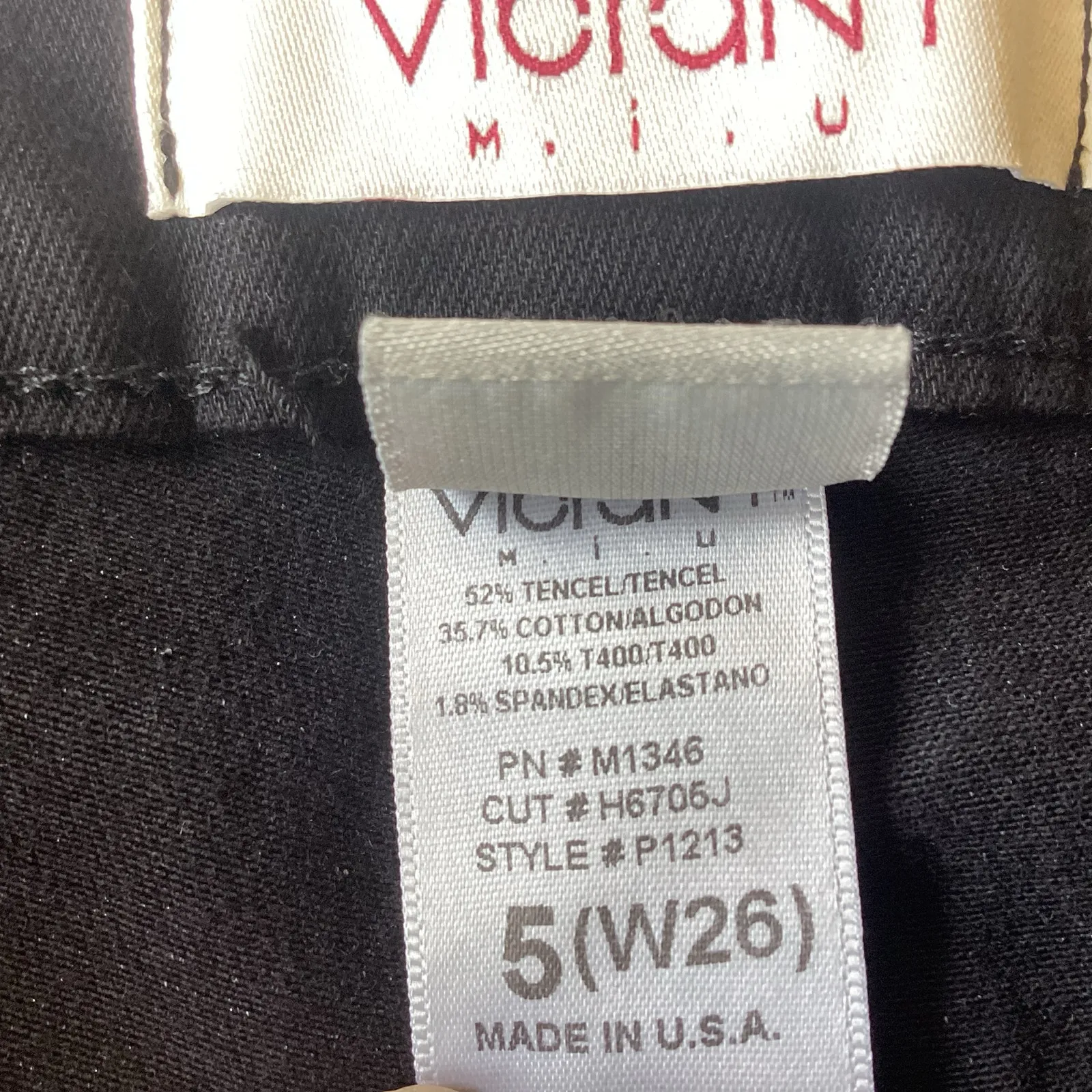 Vibrant Miu Raw Edges Skinny Jeans Black Size undefined - Image 10