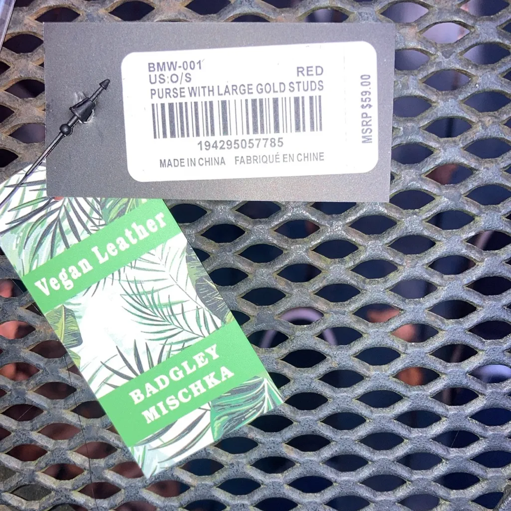 RED ORANGE BADGLEY MISHKA ACCORDION WALLET - BRAND NEW - Image 5