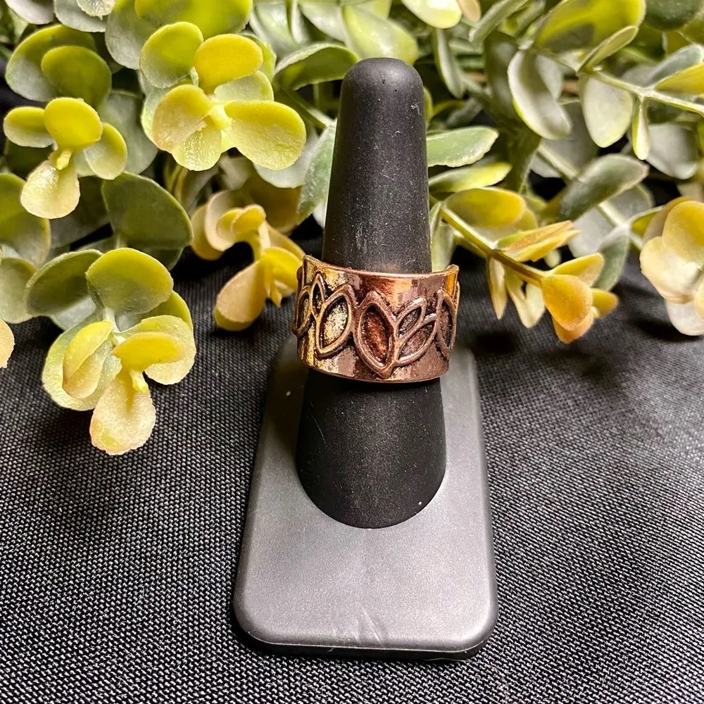 When You Leaf Expect It Copper Ring (103) - Image 3