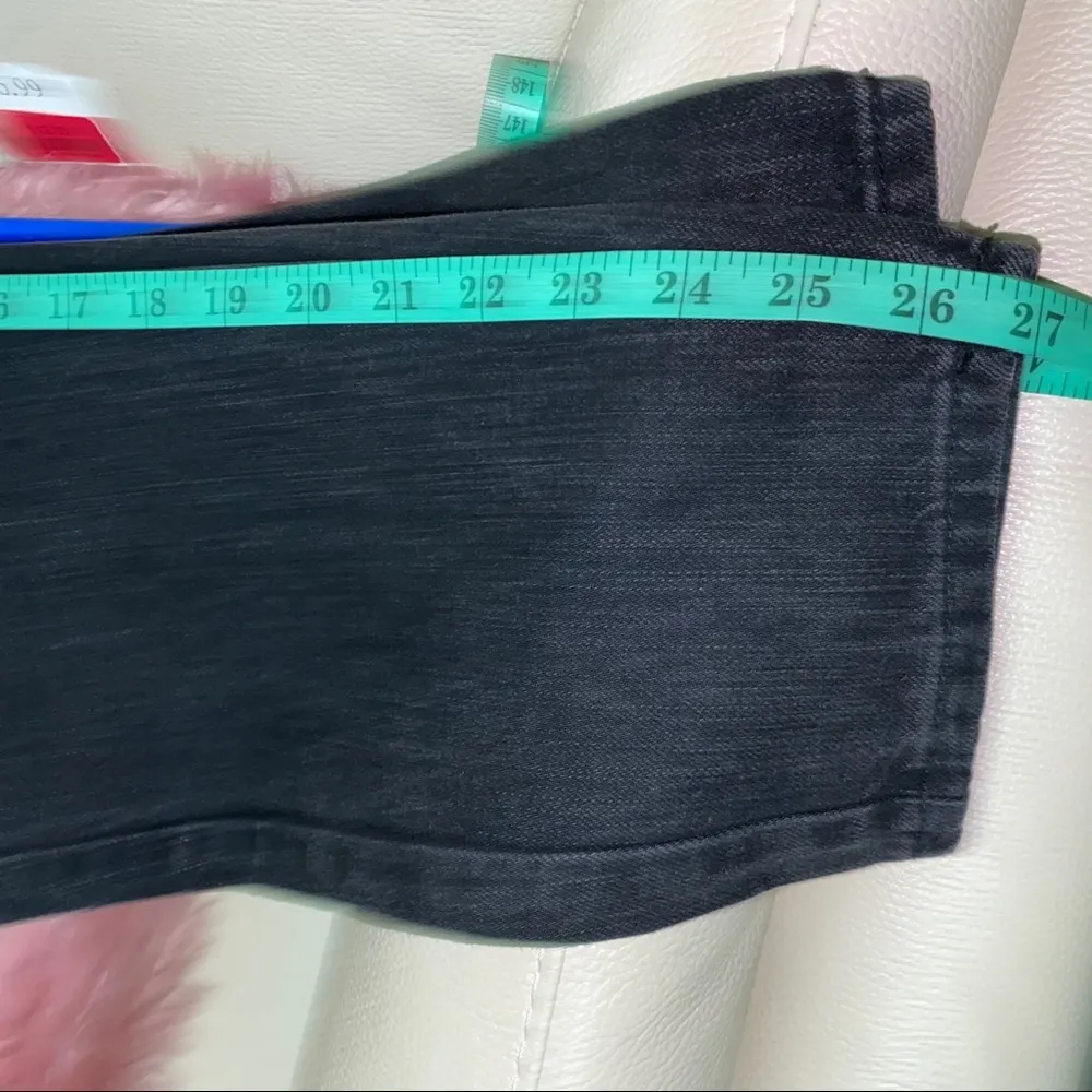 Abercrombie & Fitch Boyfriend Black Jeans. Size 10 - Image 13