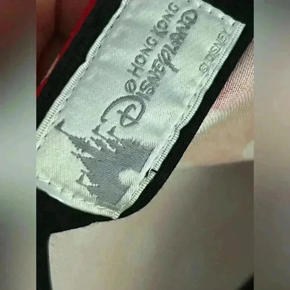 Minnie Mouse Ears Hat Disney Parks Baseball Cotton Polka Dot Red - Image 7