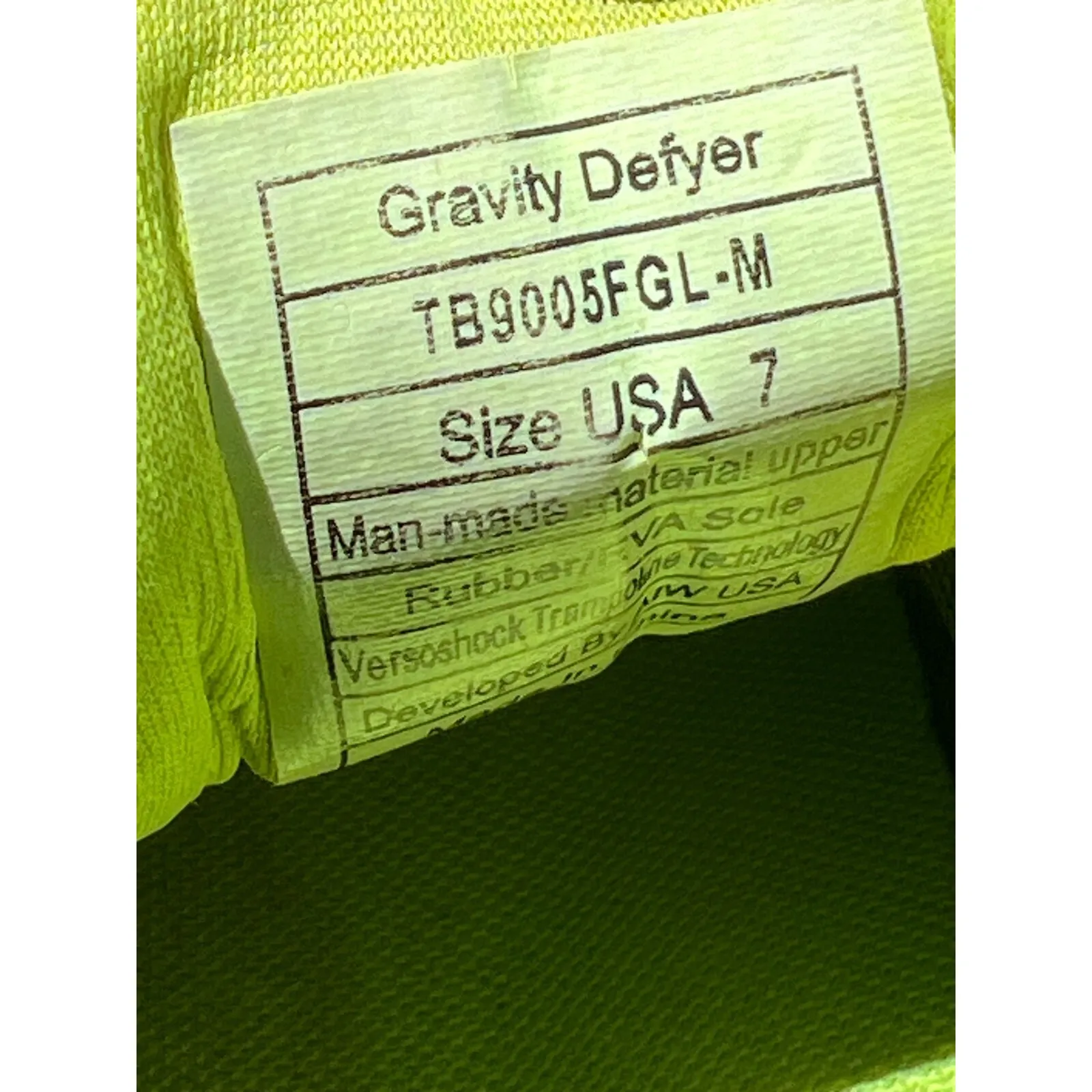 GDEFY Gravity Defyer Walking Shoes Womens size 7 Lace up Sneakers Versoshock Gray - Image 2