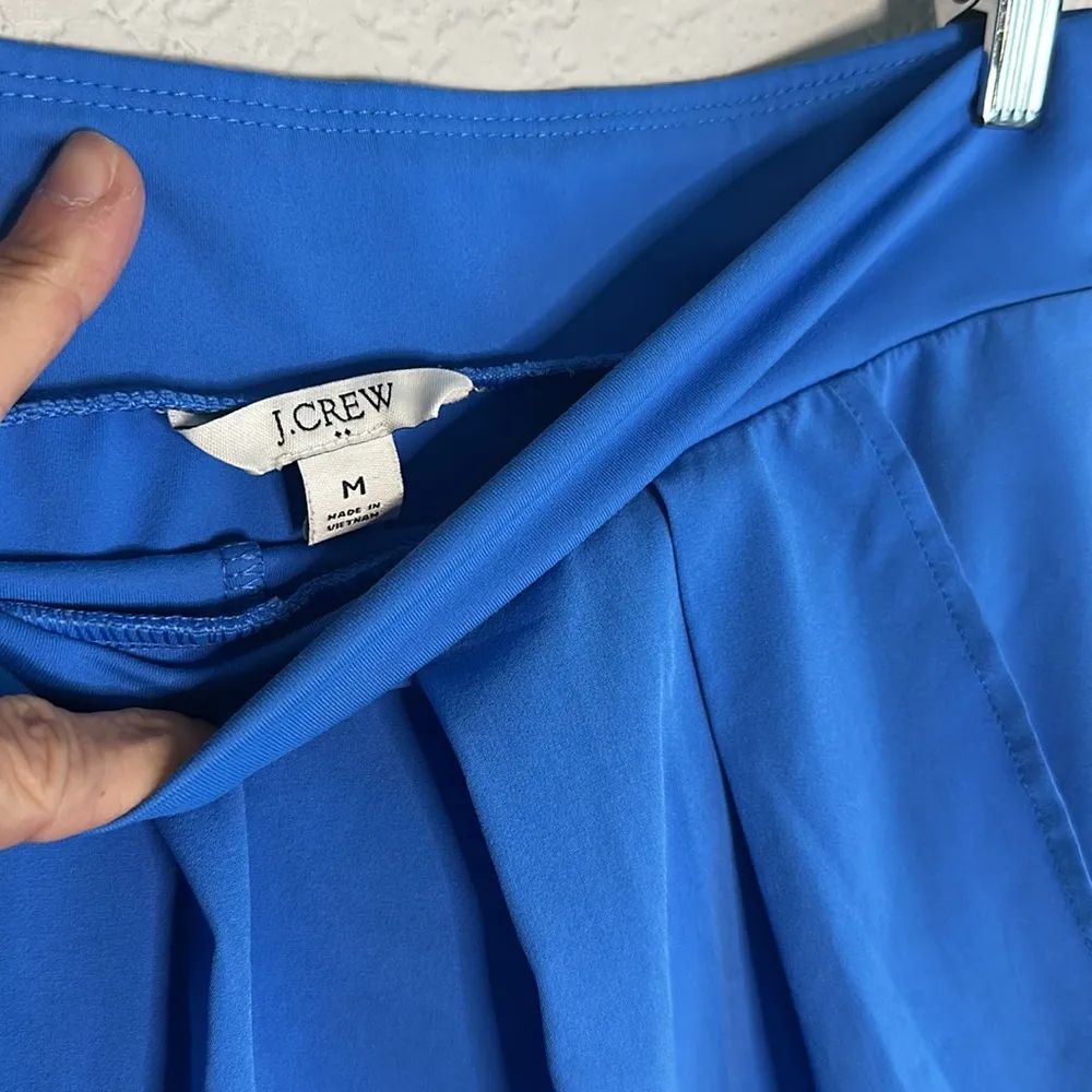 J. Crew Blue Skort Pleated Skirt Athletic Athleisure Tennis Pickleball Vacation - Image 5