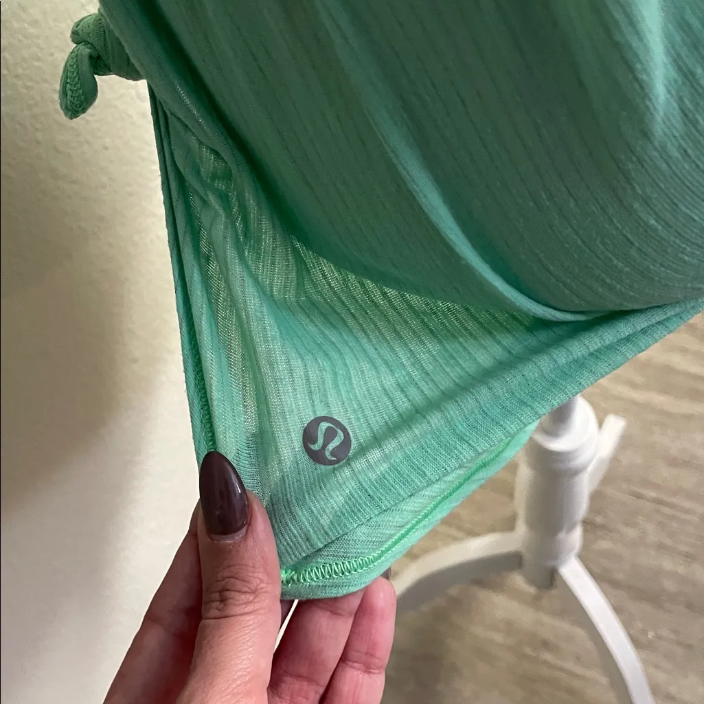 Lululemon Wild Tank Heathered Pistachio / Floral Sport White Multi - Image 10