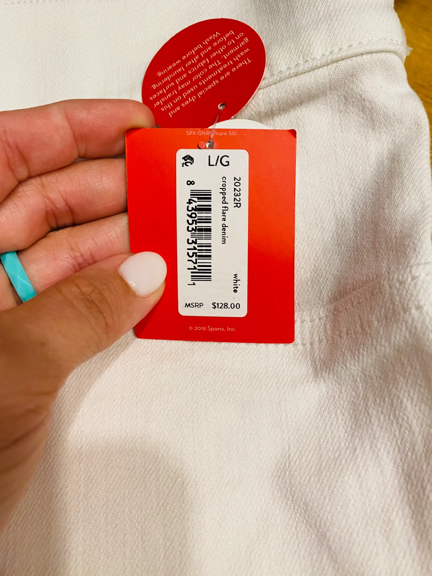 Spanx Cropped Flare Jeans - Image 3