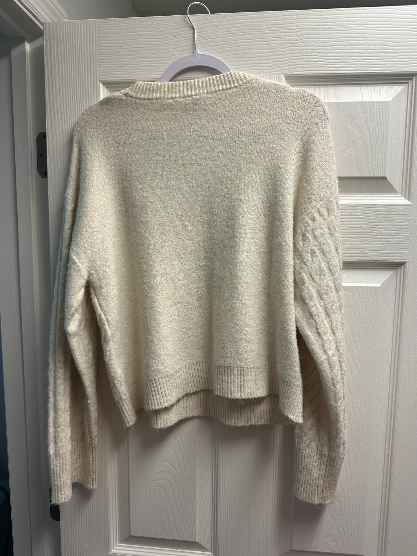 Cable Knit Sweater - Image 4
