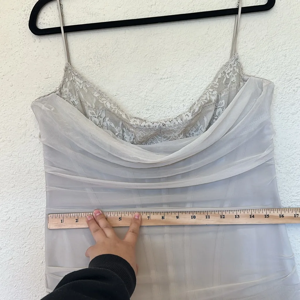 HOUSE OF CB L D-DD 'Nalini' Sand Maxi Dress‎ NWOT - Image 9