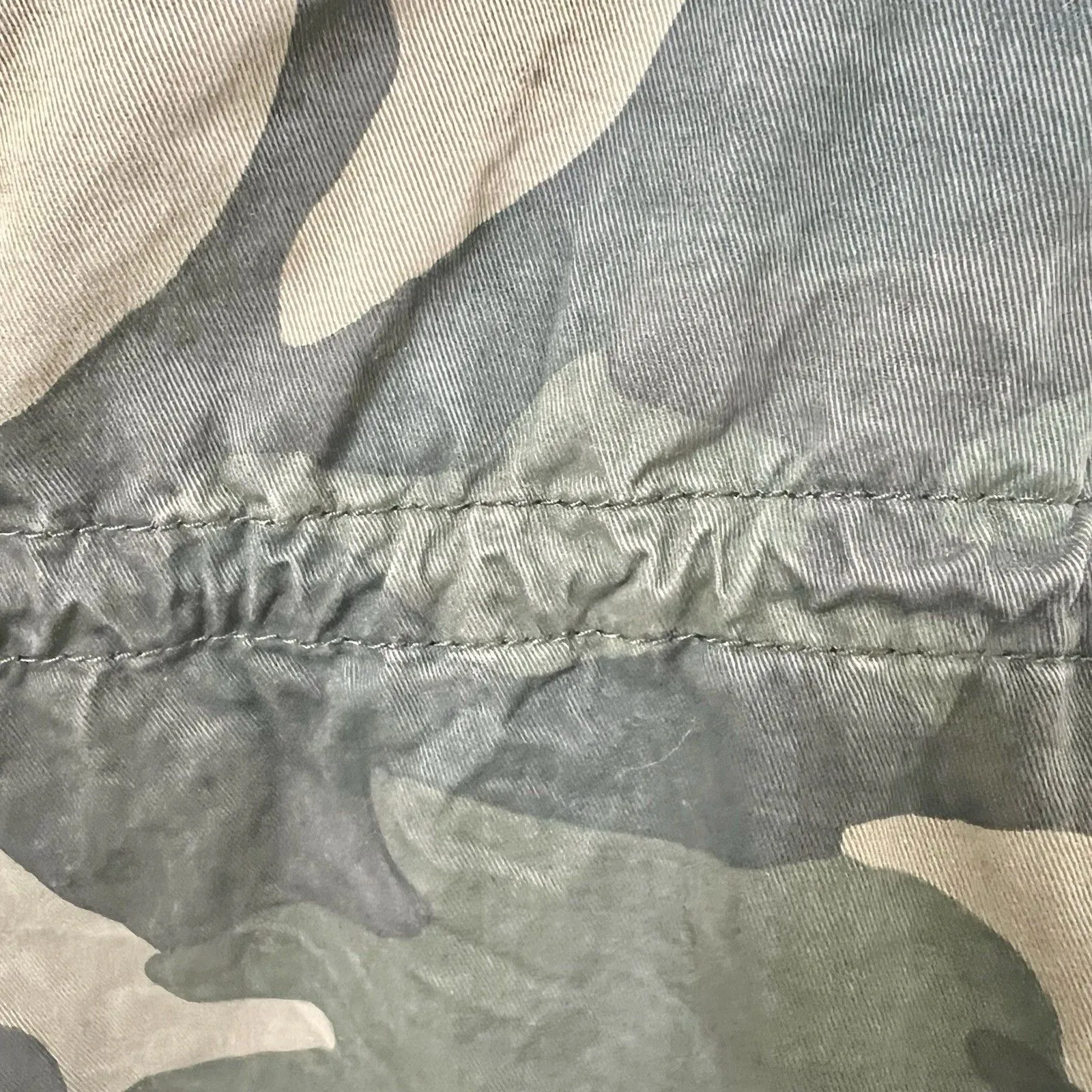 Abercrombie & Fitch Women’s Jacket Small Camo Full Zip Utility Field Cargo GUC - Image 7