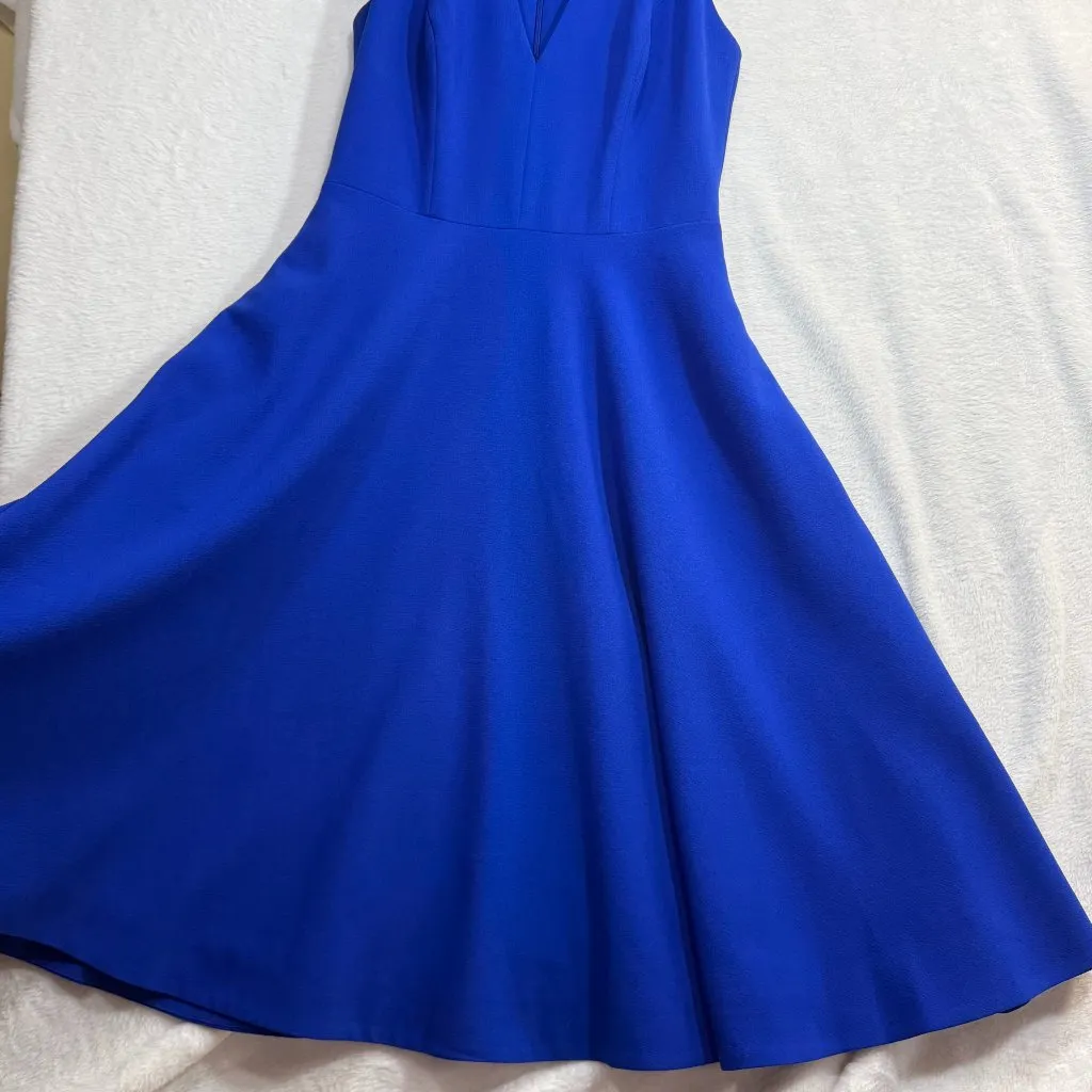 Dress the Population S Catalina Fit & Flare Cocktail Dress Electric Blue Sexy - Image 3