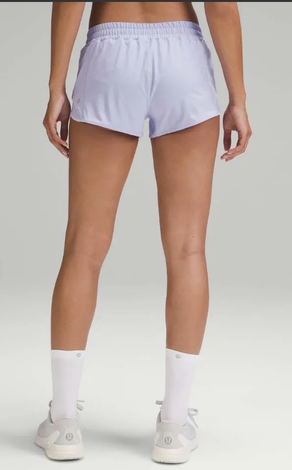 Lilac Smoke Hotty Hot Low-Rise Shorts 2.5” - Image 2