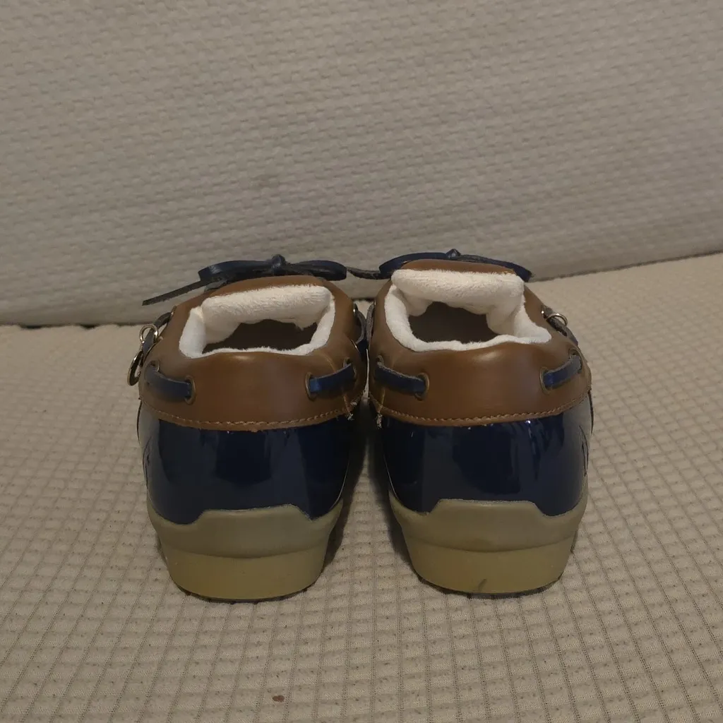 Sporto Brown and Navy Boots - Image 3