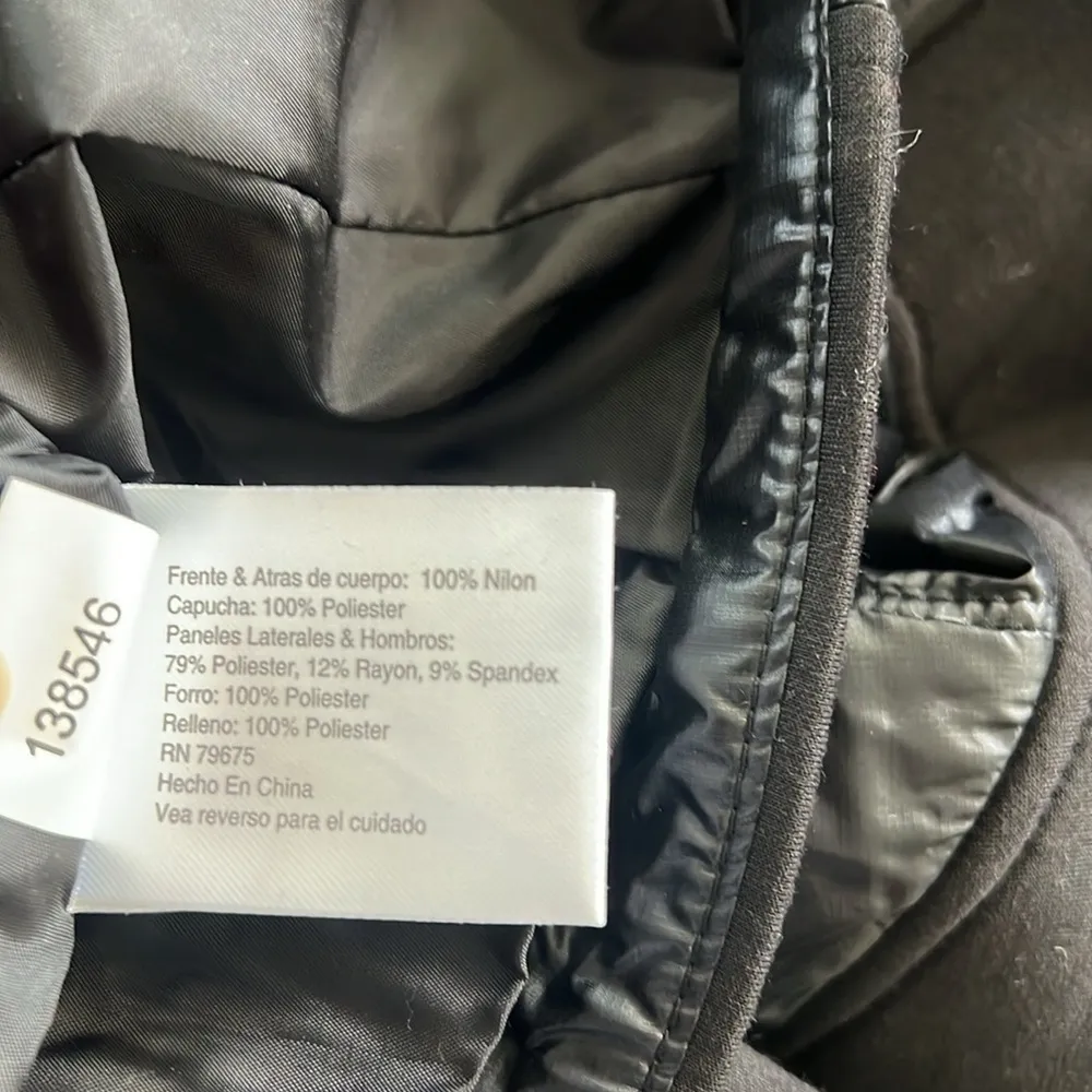 Michael Kors Puffer Hooded Vest, Zip Front, Black Size XS New w-Tag Retail $150 - Image 12