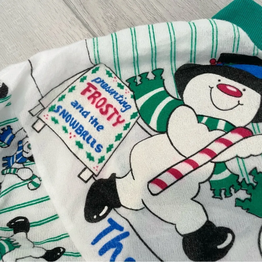 Vintage NWT Twilight Time Christmas Frosty the Snowman nightgown - Image 8